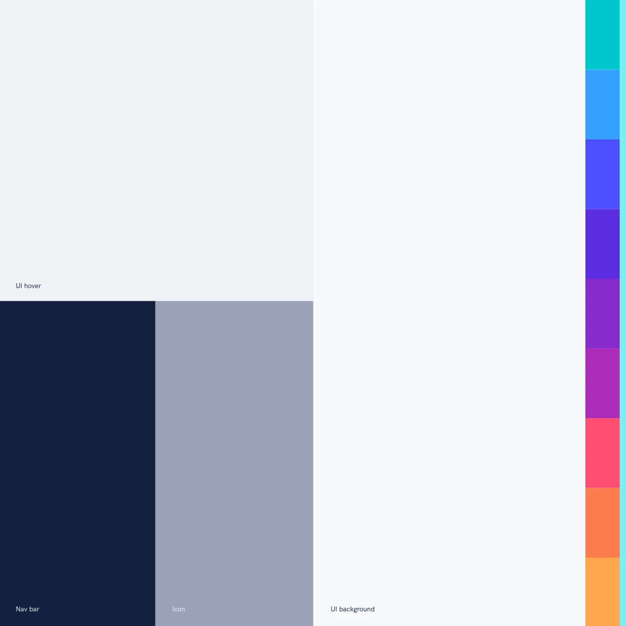 Colour scheme for Stack brand