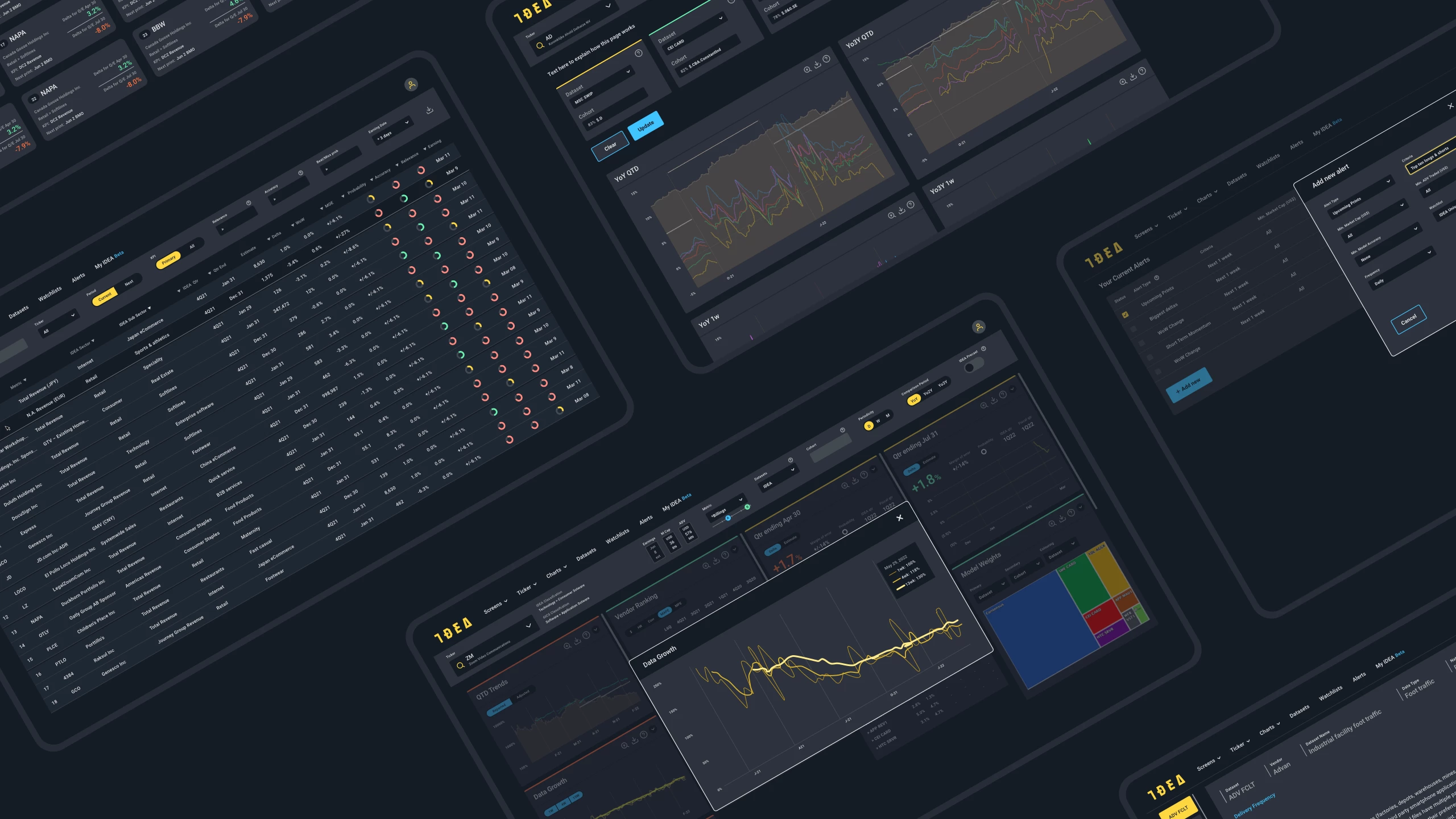 Maiden Century IDEA software interface